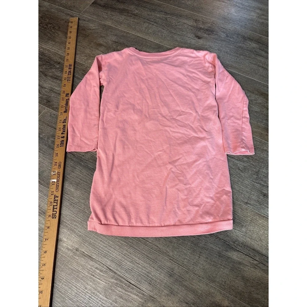 Gymboree Girls‎ Pink Sparkle Quilted Ice Skater Dress Long Sleeve Size 5-6